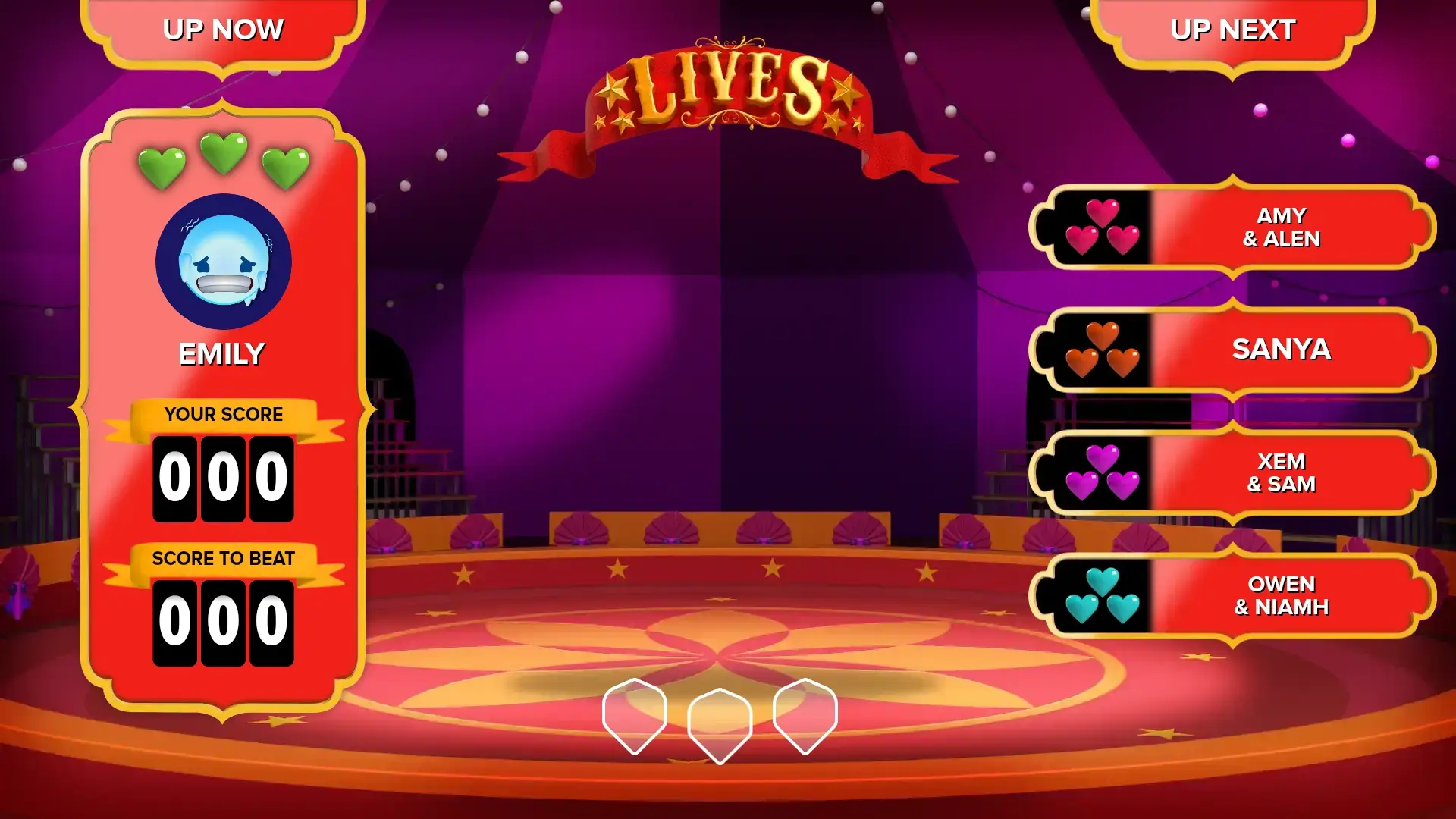 Augmented Reality Lives game at Airport Bowl Heathrow