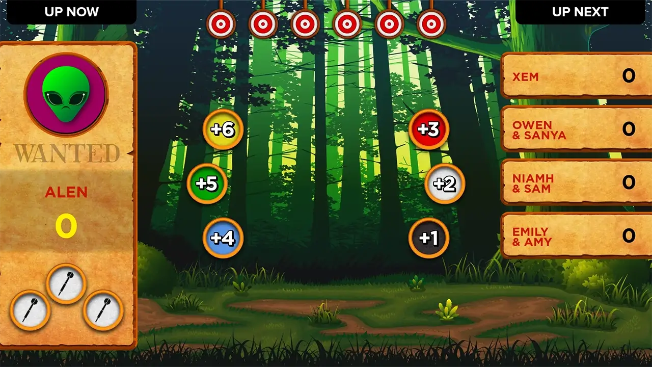 Augmented Reality Robin Hood game at Airport Bowl Heathrow